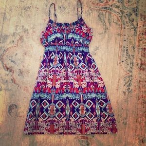 No Boundaries spaghetti strapped dress- size M